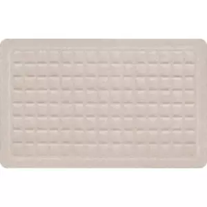 Gel Comfort Modern Blocks Vanilla Dream 20" x 32" Anti-Fatigue Kitchen Mat - Picture 1 of 29