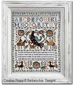 Portuguese Bird Sampler~Barbara Ana Designs - Picture 1 of 1