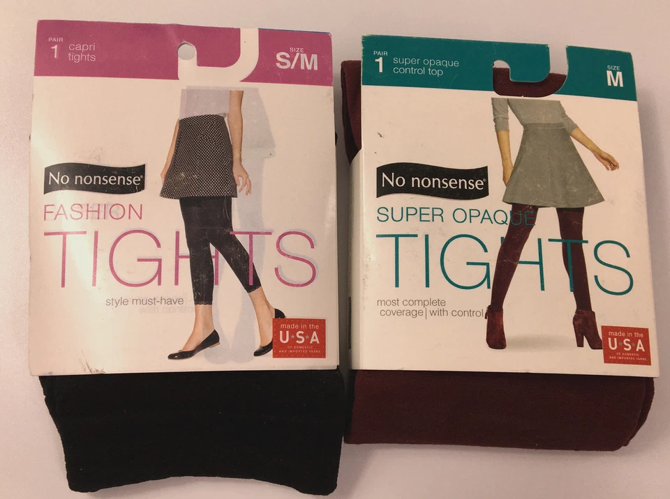 No Nonsense Sg4qqr Large Black Great Shapes Tights