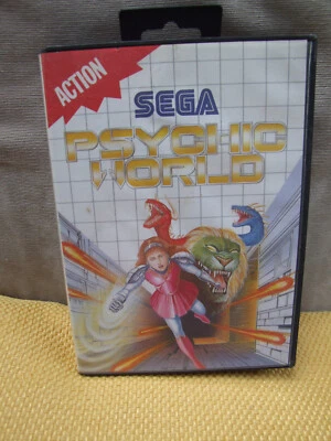 O10 OFFERS COMBINE SEGA MASTER  - ORIGINAL CARTRIDGE - PSYCHIC WORLD - Image 1 of 4