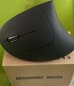 Vertical Mouse Ergonomic 2.4GHz Wireless Optical Mice Left Handed - Picture 1 of 2