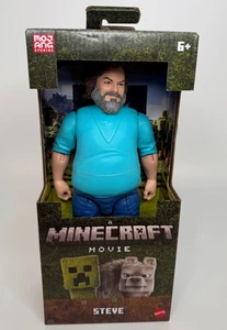 Minecraft Steve Movie 12” Action Figure Mattel Large Posable Collectible Toy - Picture 1 of 3