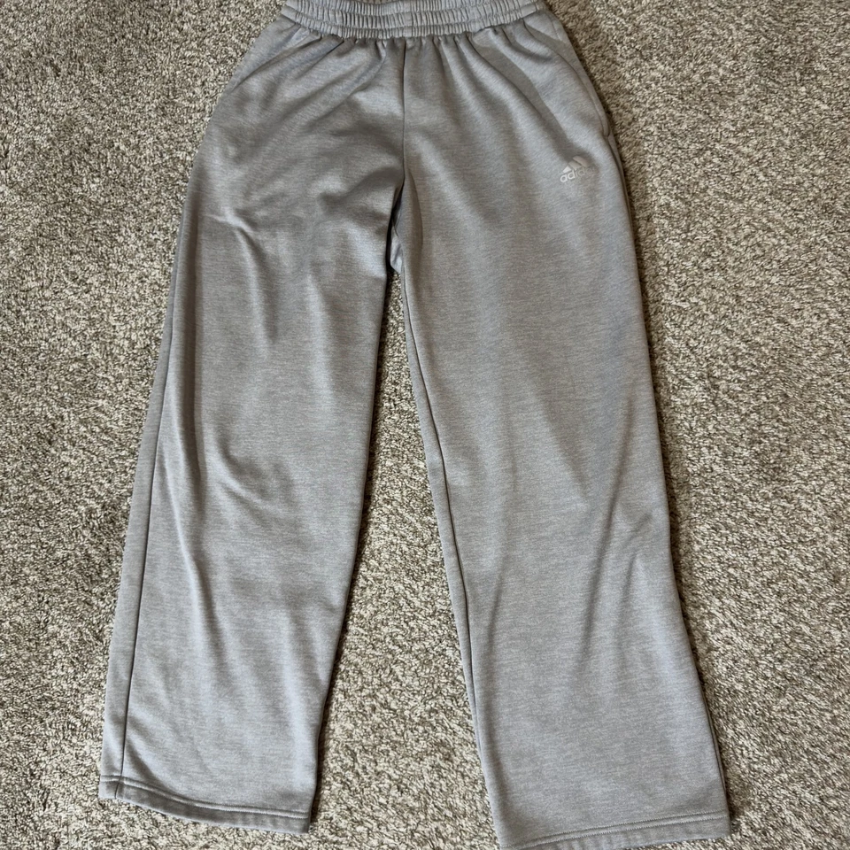 Adidas ClimaWarm брюки женщин средний серый флис с подкладкой Athletic бегунов BQ8813 - Изображение 1 из 4
