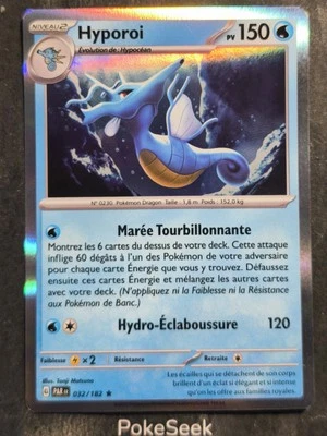 Carte Pokemon HYPOROI 032/182 HOLO EV4 Ecarlate et Violet PAR FR NEUF - Photo 1/4