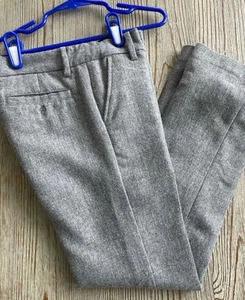 Janie and Jack size 8 boys wool lined gray pants - Picture 1 of 6