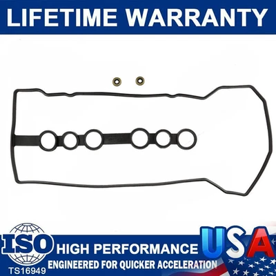 Nuevo juego de juntas de cubierta de válvula con ojales para Toyota Prius 00-17 1,5 L L4 DOHC EE. UU. Foto 1 de 4