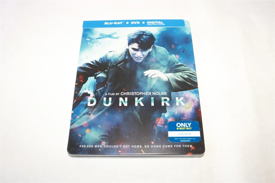 DUNKIRK - Best Buy Steelbook - DVD + BLU-RAY Foto 1 de 1