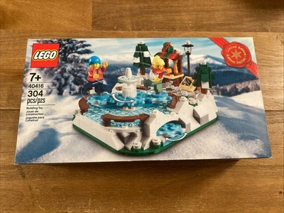 LEGO: Pista de Patinaje sobre Hielo - EDICIÓN LIMITADA DE TEMPORADA - NUEVO en CAJA SELLADA (40416) Foto 1 de 4