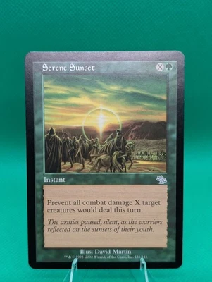 Serene Sunset Judgment MTG LP Condition - Image 1 of 4