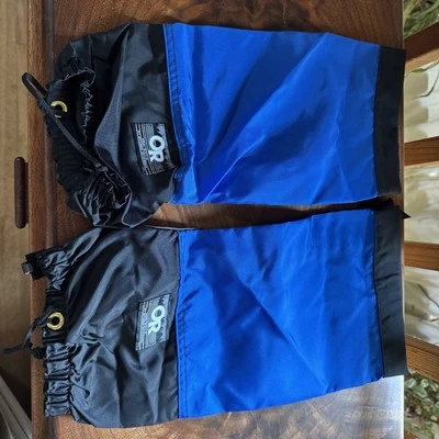 Vintage Outdoor Research Large Blue Gaiters - Image 1 of 4