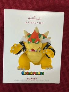 HALLMARK 2019 BOWSER SUPER MARIO NINTENDO ORNAMENT - Picture 1 of 3