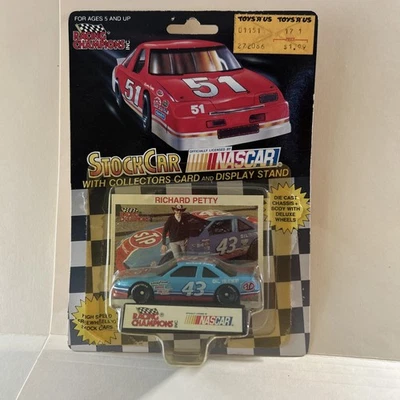 De colección 1991 Racing Champions NASCAR #43 Richard Petty STP Pontiac Grand Prix 1/64 Foto 1 de 4