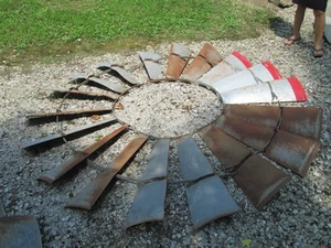 8ft Woodmanse AirMaster, model GB Windmill Wheel - Picture 1 of 13