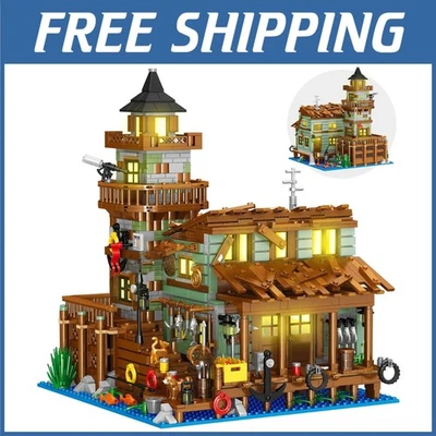 Adults' Birthday Gift - Fishing Village Store House Building - Image 1 of 2