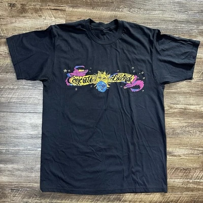 Camiseta De Colección Años 80 Banda Rubia Concreto Puntada Única Grande Hecha en EE. UU. Rara Foto 1 de 4