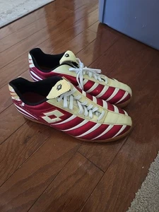 Vintage Lotto Hallen Fußball Futsal Schuhe Größe 8,5  - Bild 1 von 8