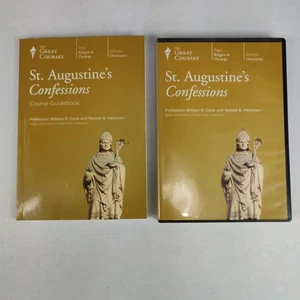 The Great Courses ~ St. Augustine's Confessions ~ 4 DVDs W/ Guide Book - Picture 1 of 2