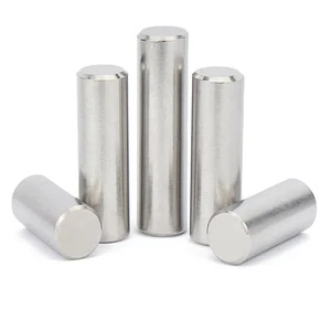 Perni cilindrici DIN 6325 acciaio inox A2 V2A perni passanti temprati Ø/2/3/5/6/8 mm - Foto 1 di 5