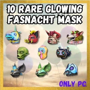 Fallout 76 Teile Fasnacht Glowing Mask Konvolut - Bild 1 von 1