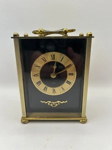 Vintage Acctim Carriage Mantel Clock - Picture 1 of 9