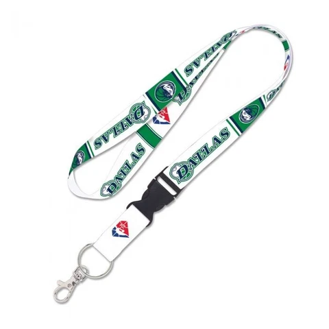 DALLAS MAVERICKS CITY EDITION LANYARD KEYCHAIN DETACHABLE BUCKLE NBA LICENSED Cover
