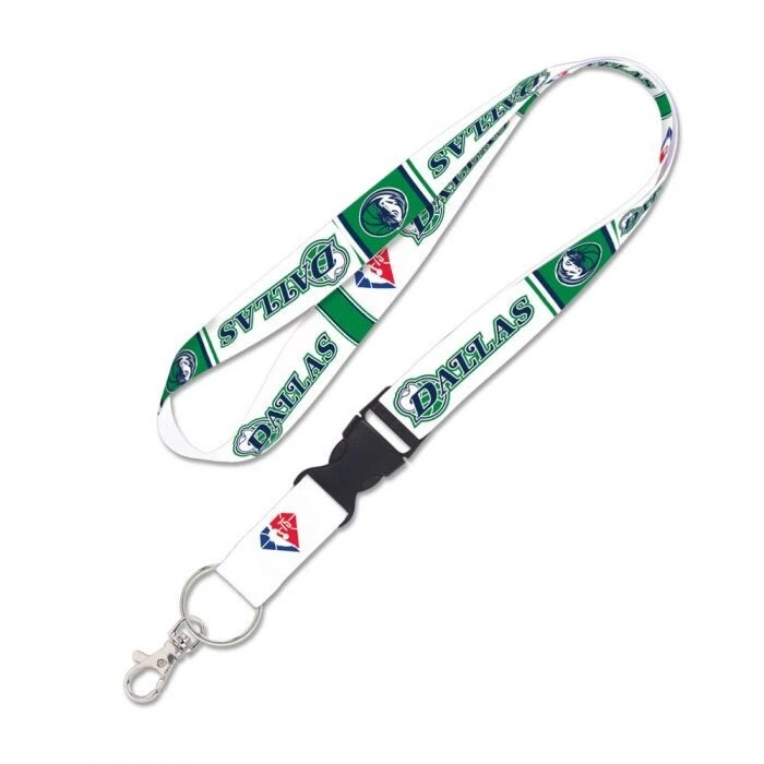 DALLAS MAVERICKS CITY EDITION LANYARD KEYCHAIN DETACHABLE BUCKLE NBA LICENSED - Image 1 of 1