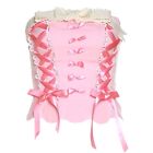 Vintage Bows Crop Tops for Top Bustier Corset Tops For Women To Wear O
