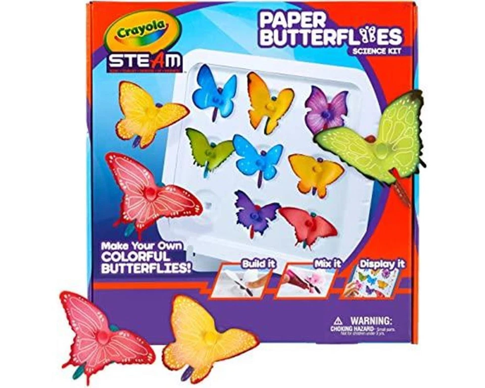 Kit científico mariposas de papel Crayola [CRY747445] Foto 1 de 1