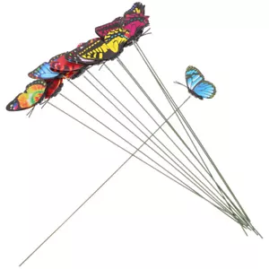 12pcs Garden Stake Decorative Stakes Garden Ornaments Patio Decor Party Supplies - Picture 1 of 13