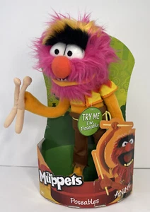 The Muppets 2009 Poseables ANIMAL Drummer 12" Plush New In Box!  - Picture 1 of 4