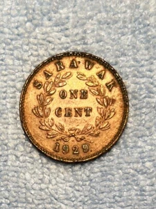 Sarawak - 1 Cent 1929 H - Picture 1 of 2