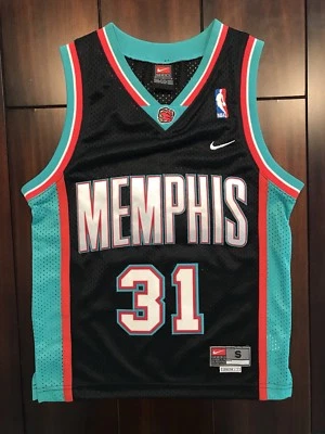 Rare Vintage Nike NBA Memphis Grizzlies Shane Battier Basketball Jersey Youth S - Image 1 of 4