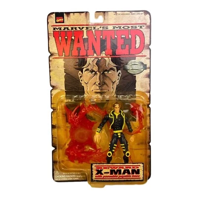Экшн-фигурка Marvel's Most Wanted X-Man 1998 ToyBiz новая запечатанная - Изображение 1 из 4