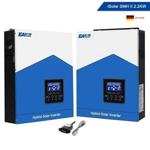 Easun Solar Wechselrichter Hybird 12V 2200W Off-Grid Inverter 80A MPPT WIFI - Bild 1 von 16