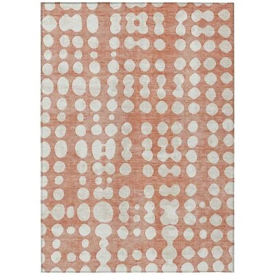 Addison Rugs Chantille ACN869 Salmon 3' x 5' Indoor/Outdoor, Machine Washable... - Image 1 of 4