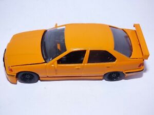 Solido Code 3  1/43rd Scale BMW 3 Series (E36) Saloon Modified racer (Orange)
