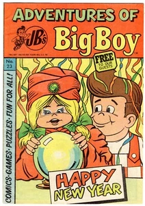Adventures of JB's Big Boy #23 1978 Promotional Giveaway Comic Fortune Teller AZ - Picture 1 of 2
