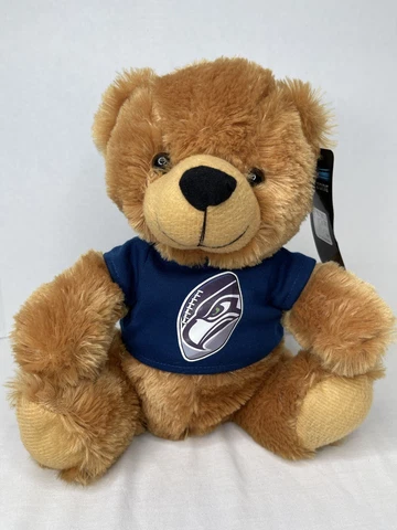 Nickelodeon NFL Seattle Seahawks Plush Rush Zone Rally Men Stuffed Bear 2014 Cover