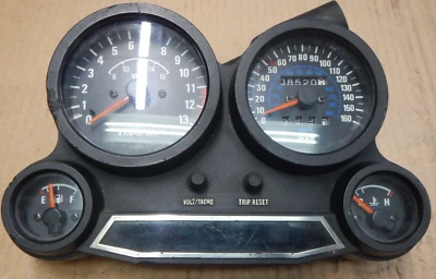 Velocímetro y velocímetro Kawasaki Ninja ZX600 ZX-6 1985-1990 CAJA G 4FL Foto 1 de 4