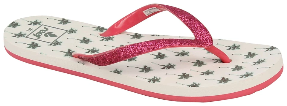 Reef Girl's Little Stargazer Prints Sandal - Palm Trees - New - Image 1 of 1