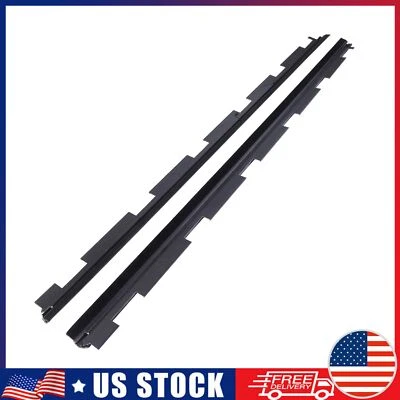 Juego de pares de sellos de barrido de ventana delantera exterior para camioneta Chevy GMC Foto 1 de 4