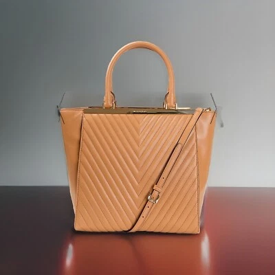 BOLSO DE MANO MICHAEL KORS $358 LANA MEDIANO BRONCEADO Bronceado Bandolera Hombro Foto 1 de 4