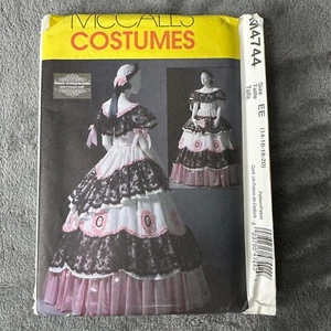 McCalls Pattern M4744 Sz 14-20 Civil War Reenactment Skirt Top Cosplay Costume - Picture 1 of 7