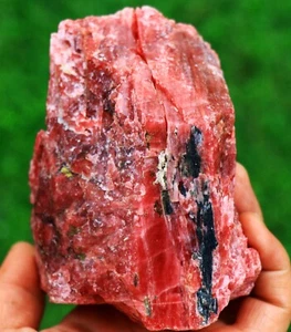 Museum 1.415 kg Gemmy Red Rhodonite Crystal, Brazil! RN350 - Picture 1 of 6