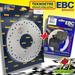 KIT DISCO + PASTIGLIE FRENO POSTERIORI YAMAHA VP X-CITY 250 2007 2008 2009 - Imagen 1 de 1