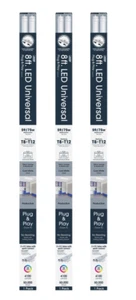 (3 Pack) Feit 8 FT LED T8-T12 Uses 46W (59W - 75W Equivalent) Cool White 4000K - Picture 1 of 6