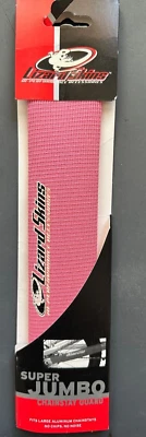 LIZARD SKINS SUPER JUMBO CHAINSTAY PROTECTOR SIZE L 128x245mm PINK NEW - Image 1 of 2