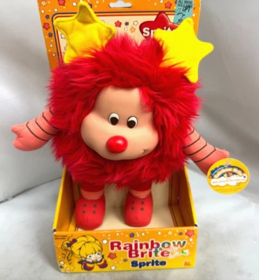 2003 Hallmark 12" Rainbow Bright Sprite RED Plush Toy Doll New in Box EXCELLENT - Image 1 of 4