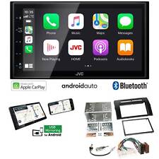 Produktbild - JVC 2-DIN Autoradio Apple CarPlay Android Auto für Toyota Corolla Verso schwarz