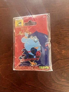 SDCC 2022 Toynk Exclusive Disney Pin Genie Aladdin 30th Anniversary Limited LE - Picture 1 of 2